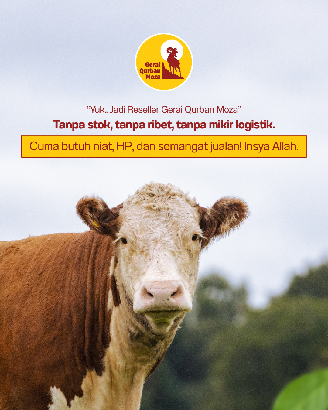 Yuk, jadi Reseller Gerai Gurban Moza
